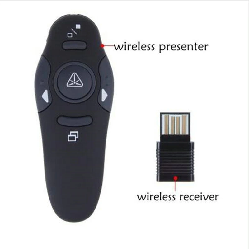 Презентор беспроводной с красными лазерными указками USB РЧ 2 4 ГГц | Электроника