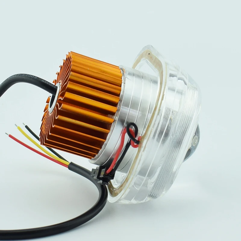 Светодиодная фара для мотоцикла 12v 6500K supe яркая круглая противотуманная глаз