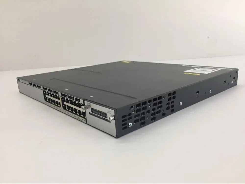Новый Герметичный Стандартный коммутатор C3750X с 24 портами PoE Gigabit Ethernet бесплатная