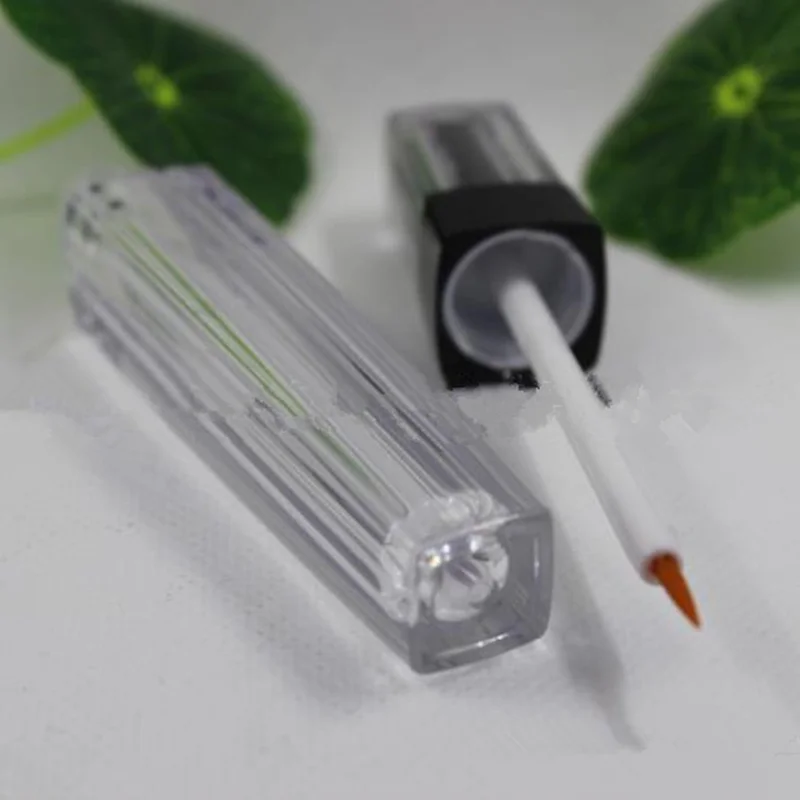 Пластик рост ресниц жидкость empay бутылки многоразового черная крышка жидкости