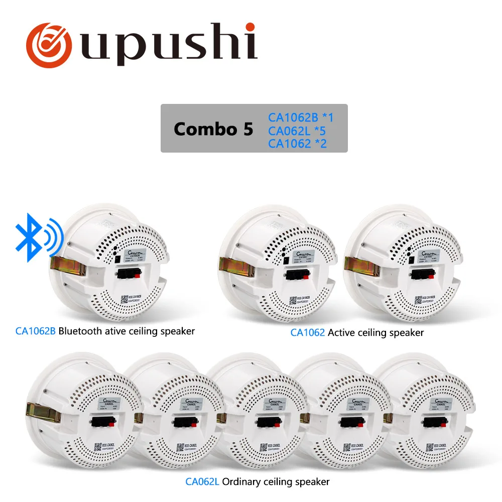 Package 5 Oupushi Бестселлер Bluetooth динамик посылка для домашнего кинотеатра магазин фоновая музыкальная система - Цвет: Package 5