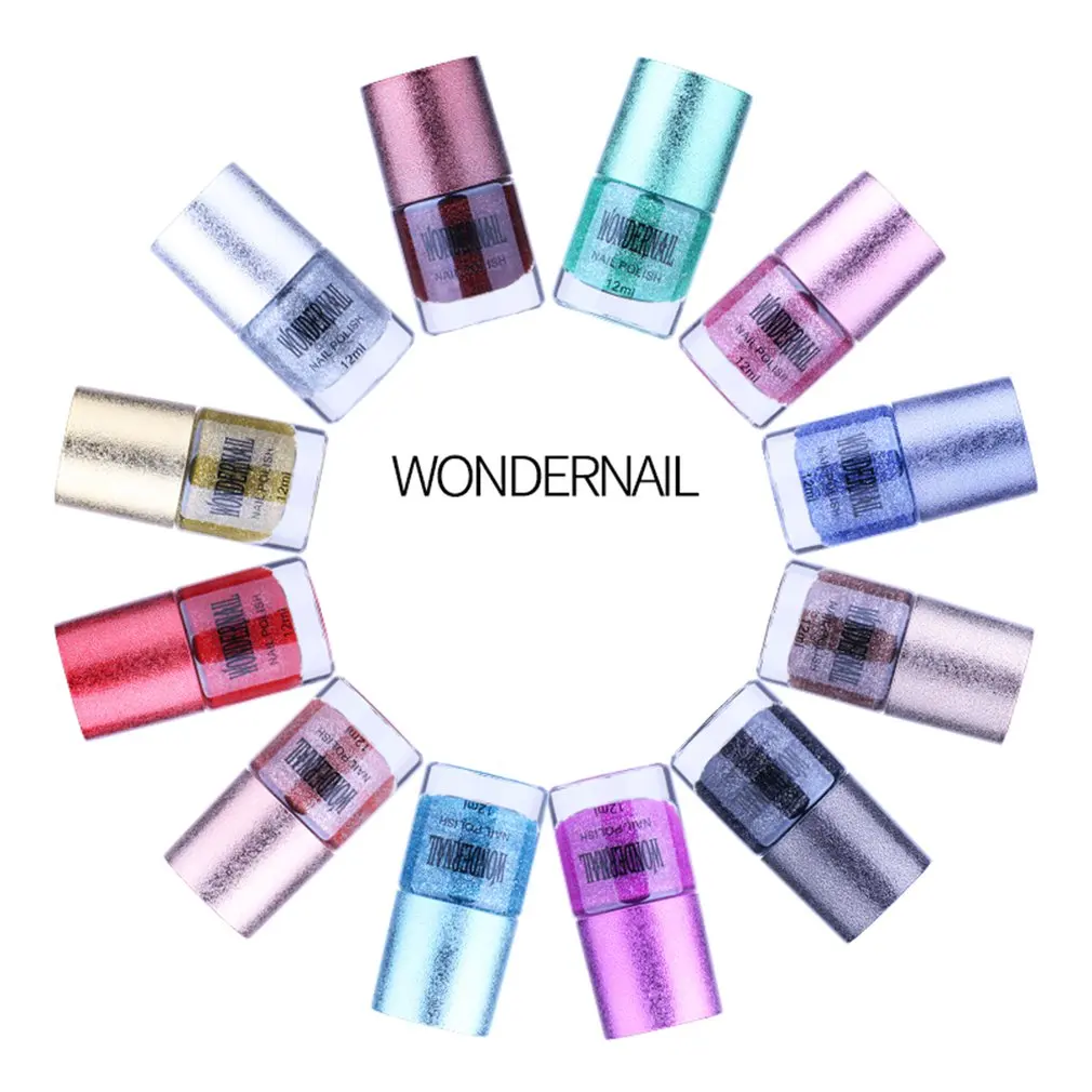

12 colors Nail Polish Lacquer Art Decoration Nail Art