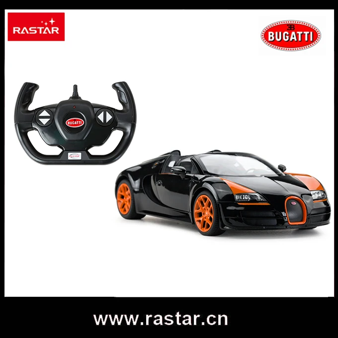 Rastar лицензированный Bugatti Grand Sport Vitesse 1:14 автомобиль с дистанционным управлением на