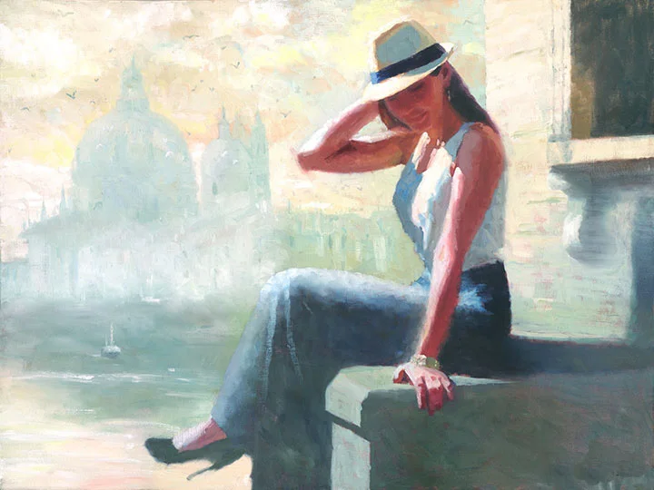 Первоклассная картина маслом большого размера ручная роспись современная