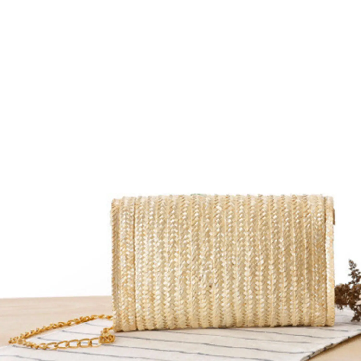 HCH летняя Новинка вишневая соломенная мессенджер тканая сумка-клатч на каждый