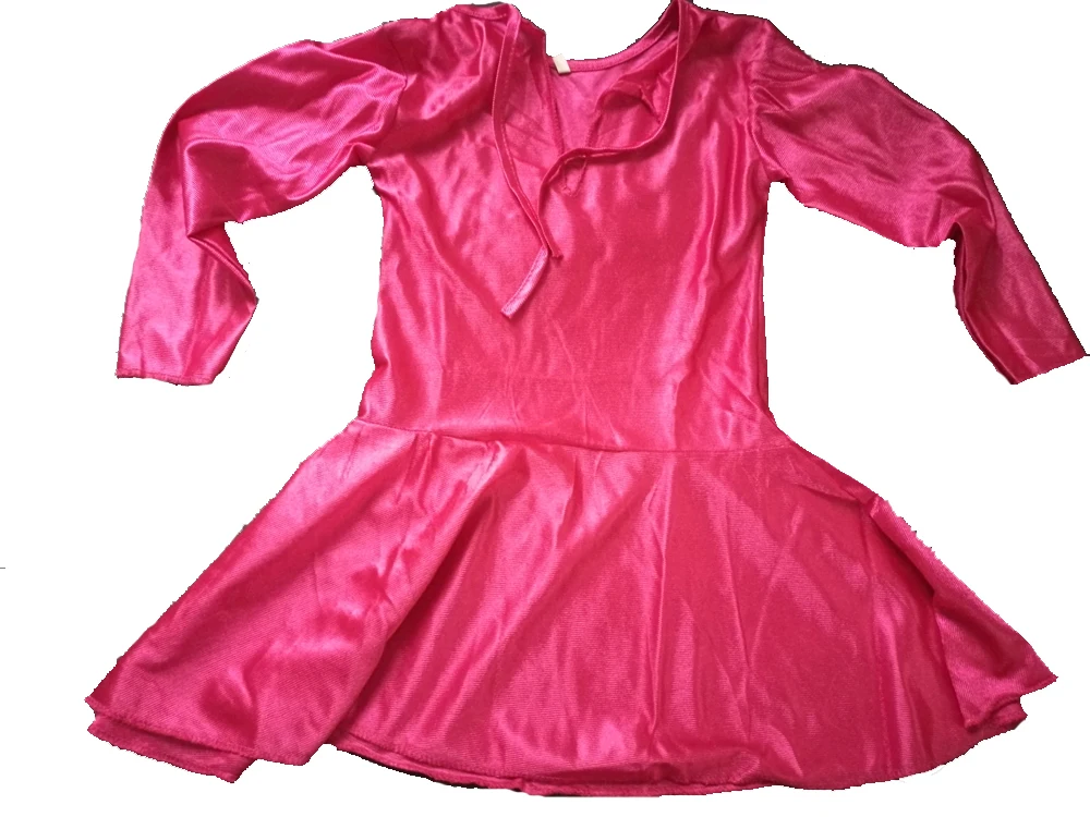 Детский розовый костюм Супергерл наряд для маленьких девочек нарядное платье