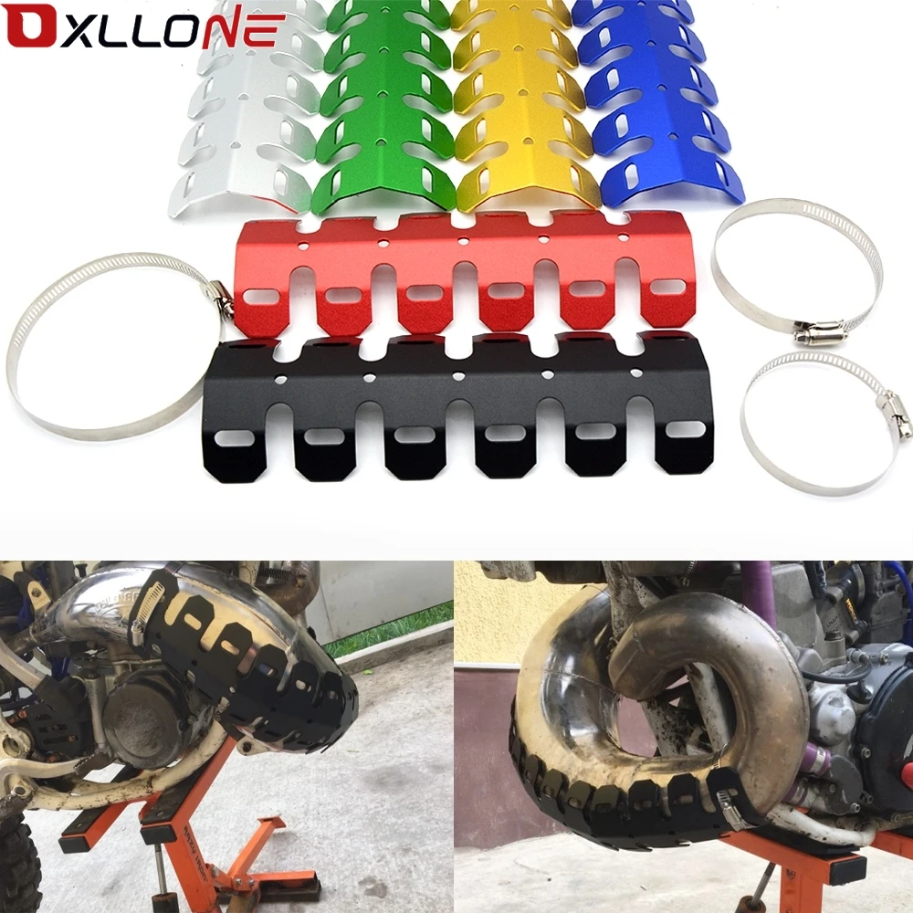 Защитный глушитель выхлопной трубы для внедорожников тепловой экран SUZUKI RM RMZ RMX DR