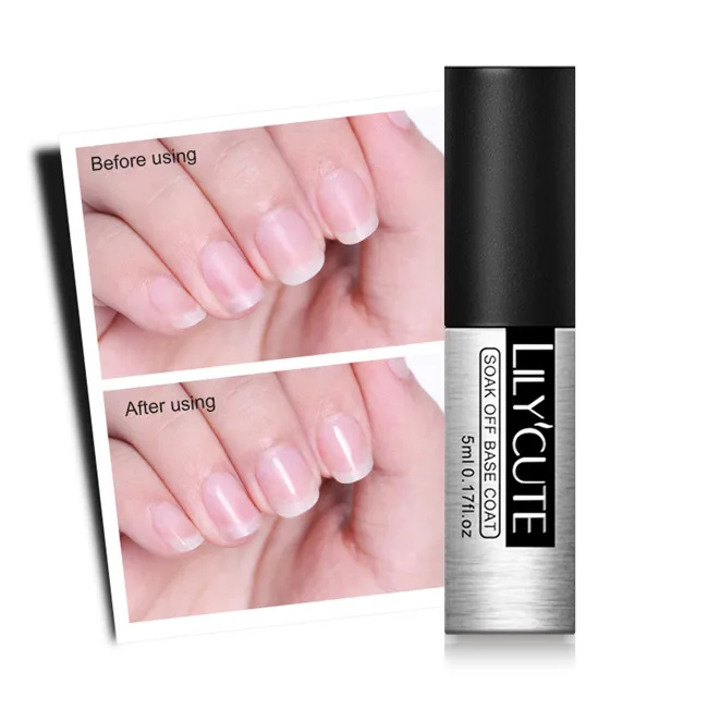 base coat LILYCUTE, 5 мл, быстрое удлинение, гель, белый, прозрачный, акриловый, поли, УФ-гель, для маникюра, не впитывается, кристально-желе, для ногтей, строительные гелевые наконечники - Цвет: base coat