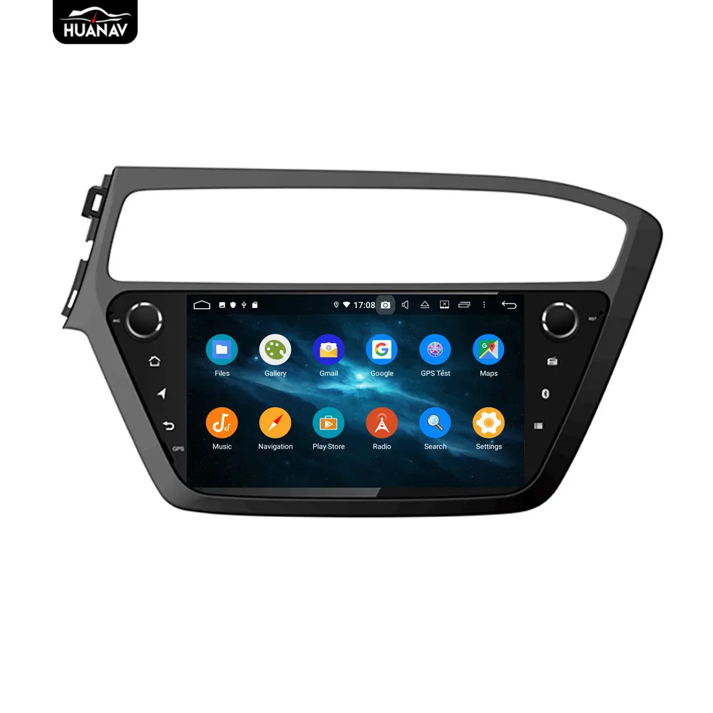 Автомобильный DVD плеер DSP Android 9 GPS навигация для Hyundai I20 2018 автомобильное радио
