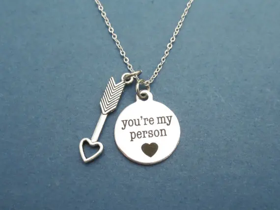 Новое поступление 12 шт./лот модный стиль сердце античное серебро Youre my person