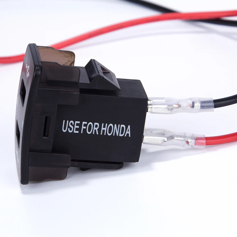 Автомобильное зарядное устройство прикуриватель DC 12 24 в двойной USB порт розетка