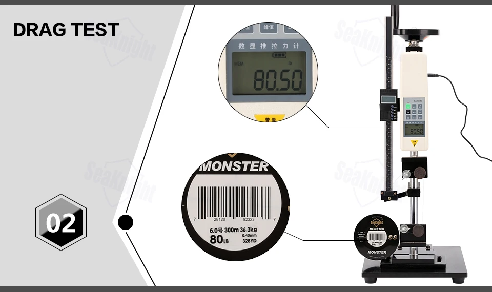 SeaKnight Monster S9 300 м плетеные рыболовные лески, 9 нитей, многофиламентные, PE, желтый, зеленый, 30 фунтов, 40 фунтов, 50 фунтов, 80 фунтов, 100 фунтов