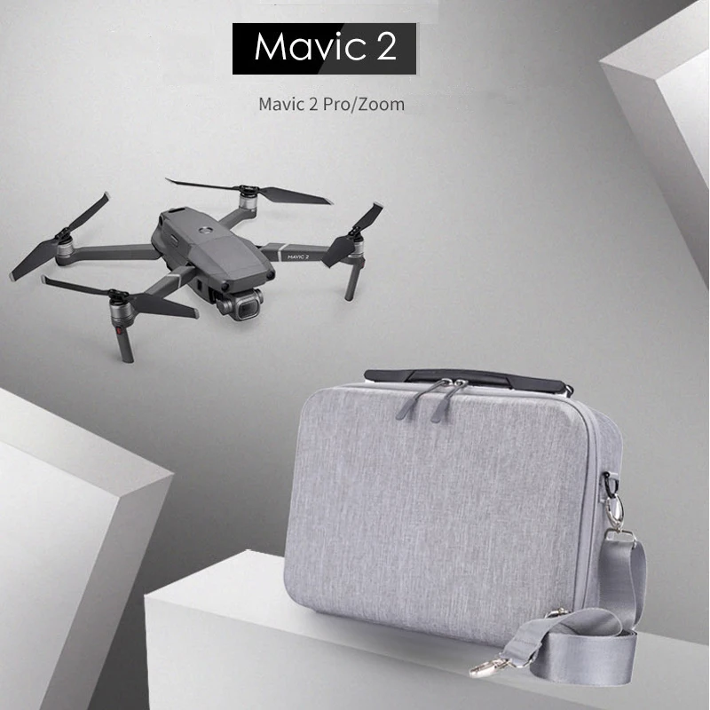 Превосходное качество серая сумка для DJI MAVIC 2 Pro Zoom переносная Портативная