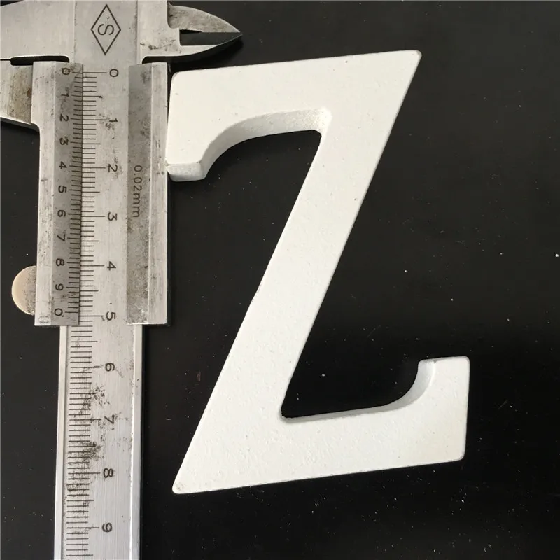 Z 1 шт. DIY A-Z Деревянные белые английские буквы Свадебный декор Алфавит украшения boda mariage деревянные украшения слова вечерние украшения - Цвет: Z