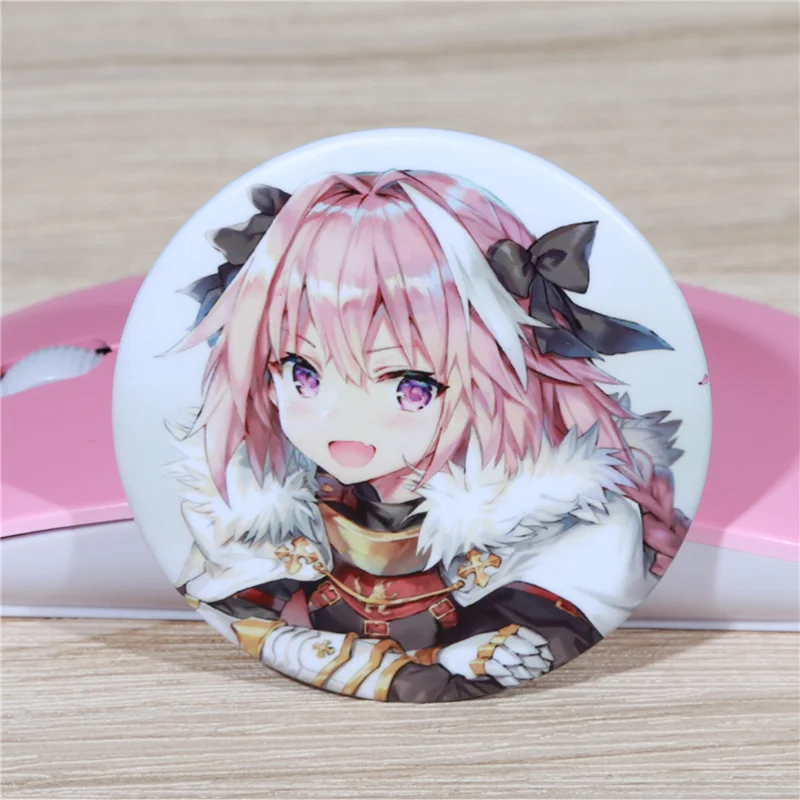 FFFPIN 5 8 см брошь в японском стиле Fate Astolfo мальчик девочка милая круглая булавка