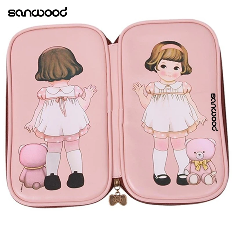 Модная новинка Женская милая мультяшная кукла рисунок для девочки карандаш