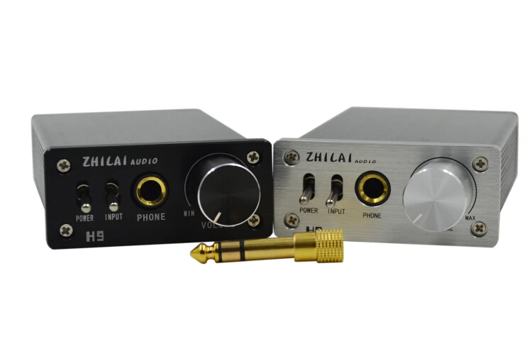 ZHILAI H9 цифровой усилитель лихорадка HIFI наушники высокой мощности два аудио вход |