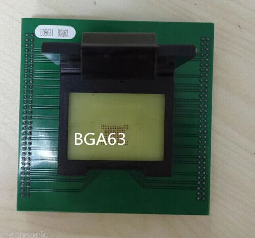 Адаптер для разъема U08631 VFBGA63 BGA63 программатора UP818 UP 818 UP828 828|adapters for programmer|adapter