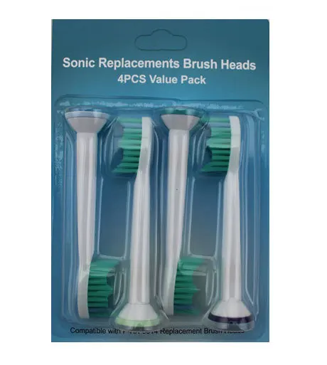 Высокое качество 4 шт = 1 pack Замена Sonicare ProResults электрической Зубная щётка головок P