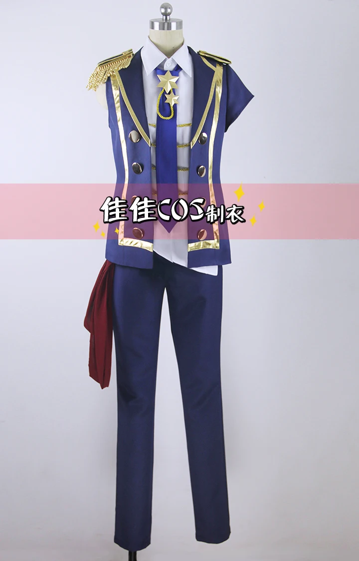 Анимация Tsukiuta группы Six Gravity Love Cos косплей костюм на заказ|costume jewelry supplies rhinestones|cosplay