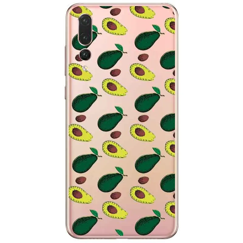 Мягкие силиконовые чехлы для телефонов с фруктами Guacamole Carambola papaya чехол huawei p8 p9 p10