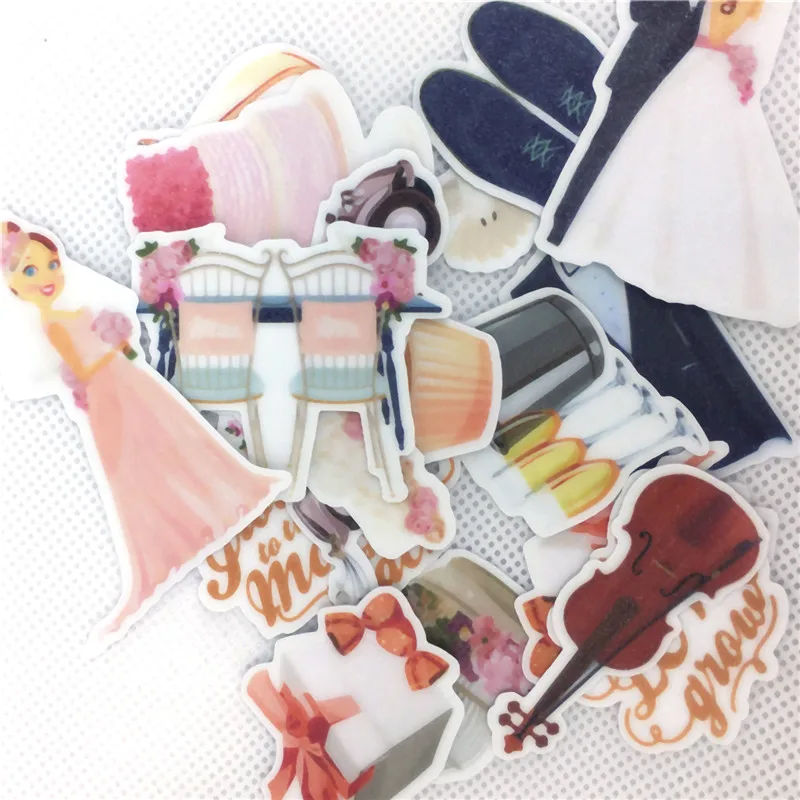 Наклейки бумажные жениха замужественный 22 шт.|Наклейки| |