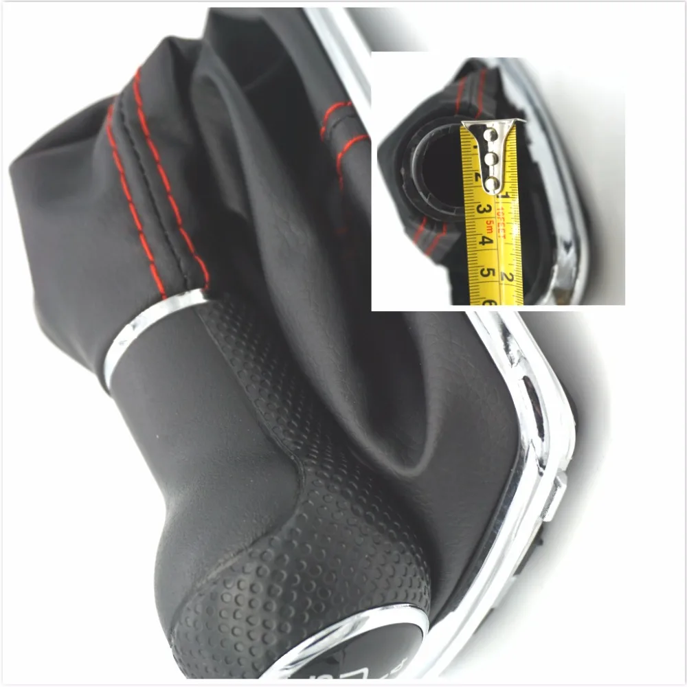 Красная линия 5 6 Скорость Шестерни рычаг переключения передач Противопыльный