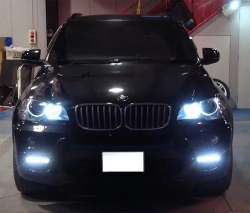 2x Pour для 07 10 Bmw E70 X5 светодиодный DRL Feux De Jour Diurne лампе Eclairage дневного света|e70 x5|bmw x5 e70