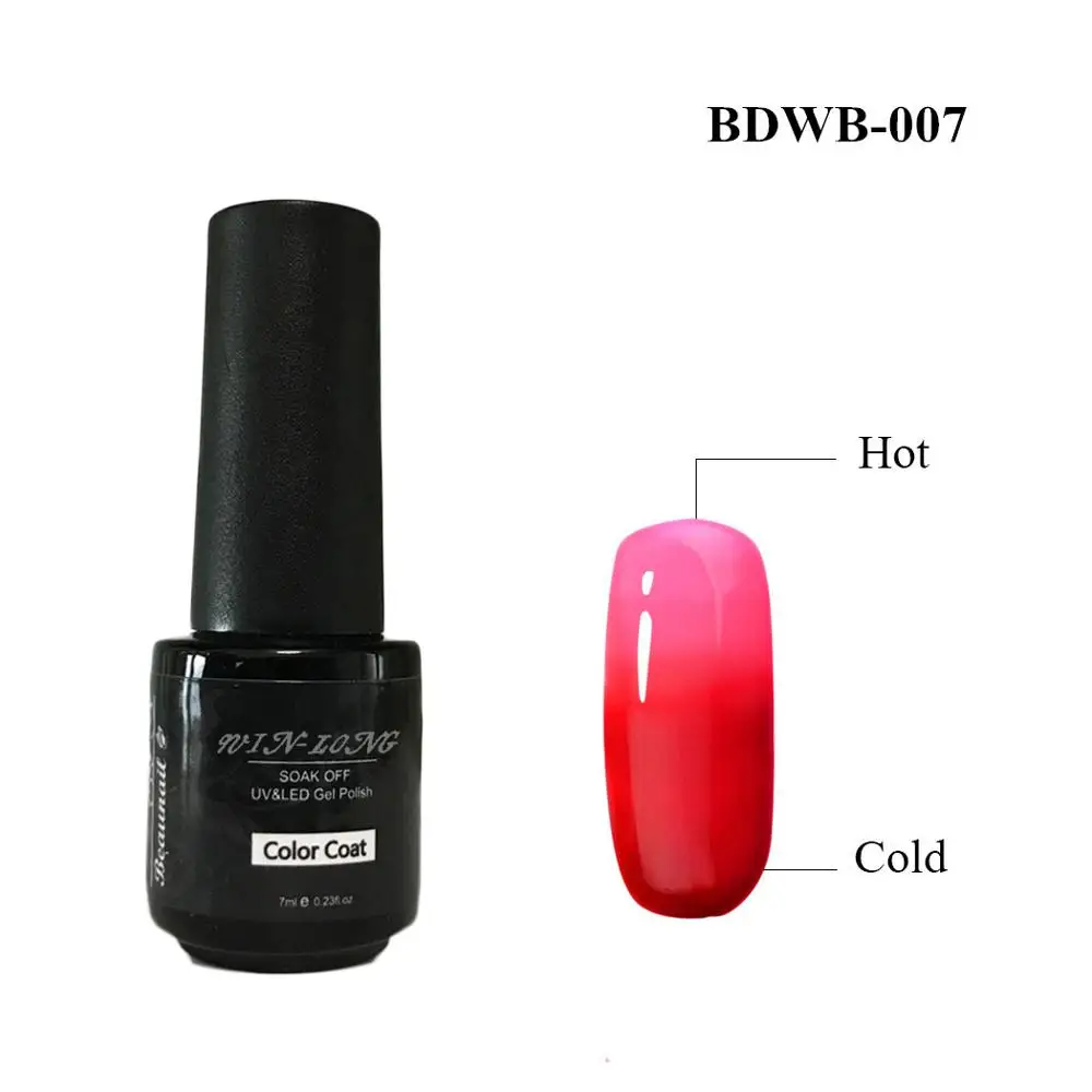 Температура изменить лак для ногтей UV светодиодный Gellak Soak Off Gelpolish Vernis полу