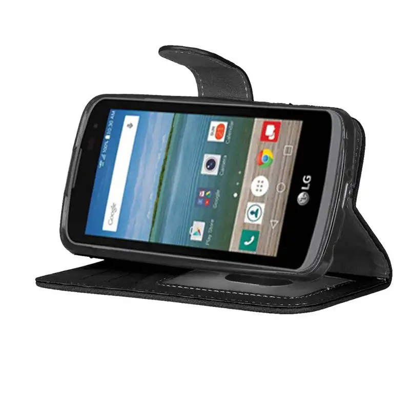 Кожаный чехол для LG K4 K121 Optimus Zone 3 Zone3 VS425 кошелек задняя крышка Spree книжка|case lg|phone
