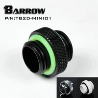 barrow g14 mini dual external thread connection double male adapter thread connector for water cooling system tb2d mini01