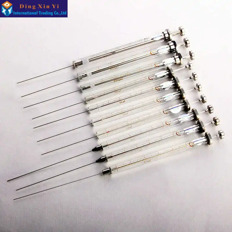 25ul chromatographic инжектор LC micro шприц с квадратным наконечником liquidoid микрошприц|micro