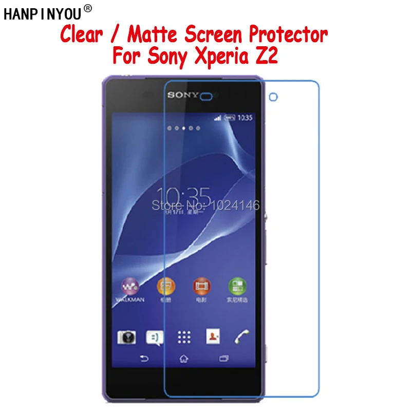 Новая HD Прозрачная/Антибликовая матовая защитная пленка для экрана Sony Xperia Z2 5 2