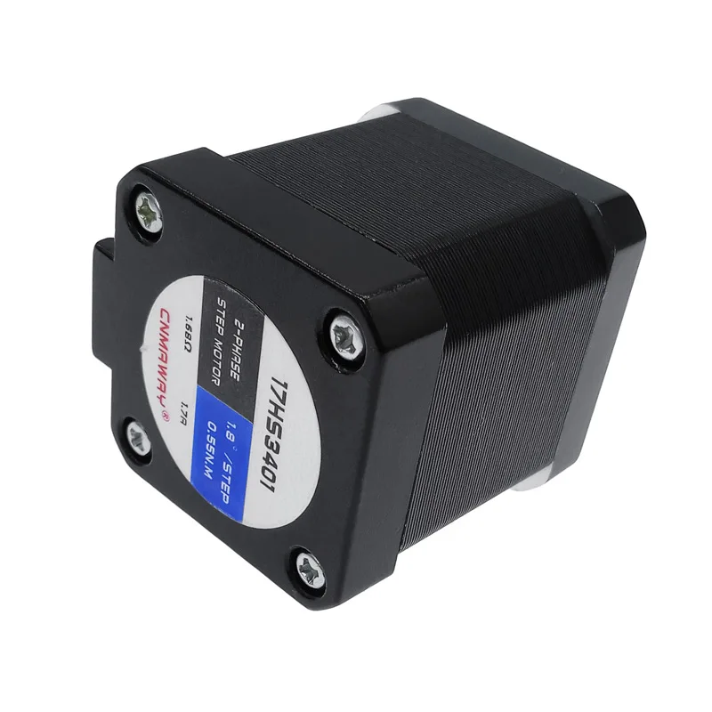 Nema17 48 мм 42 Шаговый Мотор 4-свинец 17 шаг 80 унций 1.7A 0.55N 2 фазы для Объёмный рисунок(3D-принт) драйвер ЧПУ XYZ 17HS3401