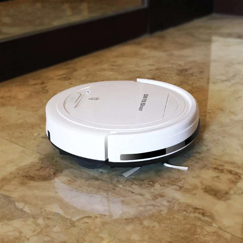 Полностью автоматический робот пылесос для уборки умный бытовой ультратонкий