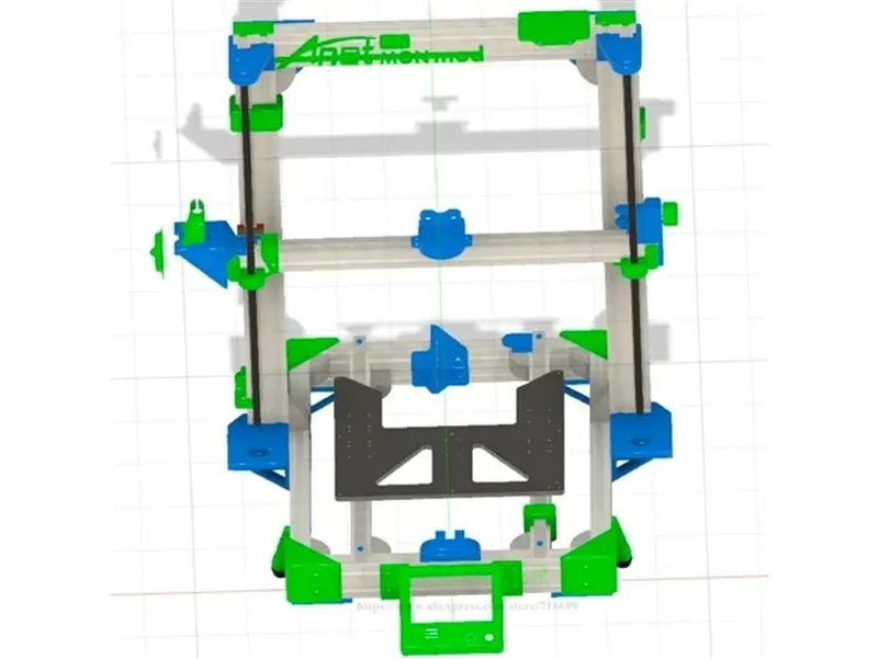 BLV Y образная каретка MGN12 MOD Prusa MK52 фитинг с тепловой платформой MGN12H обновленные