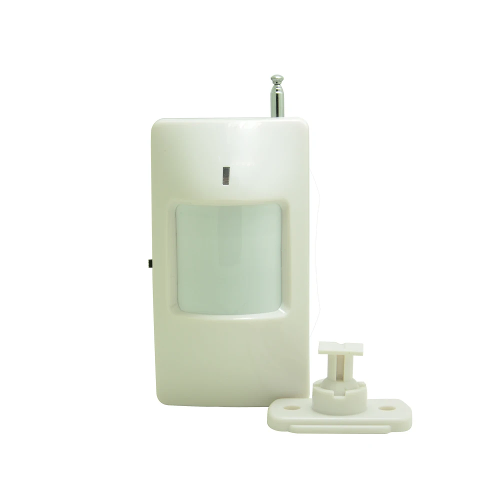 

4 pcs Wireless Infrared Sensor EV1527 433MHz Automatic coding to GSM Alarm system Human intruder Alarm Anti Theft 110 degree