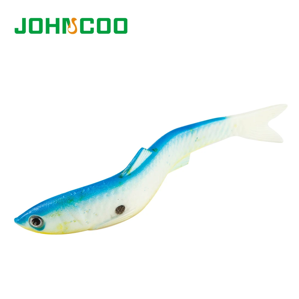 JOHNCOO 3 шт. 135 мм 13 6 г Мягкая приманка для плавающая рыбы искусственная карпа
