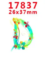 17837 30 шт мультфильм персонаж плоское украшение из смолы PR 17730 - Цвет: 17837