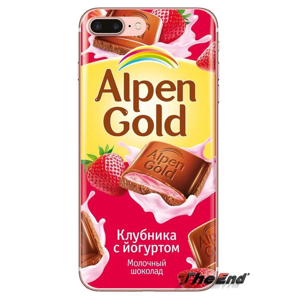 Transparent TPU Cases alenka bar wonka chocolate For Sony Xperia Z Z1 Z2 Z3 Z5 compact M2 M4 M5 C4 E3 T3 XA Huawei Mate 7 8 Y3II |
