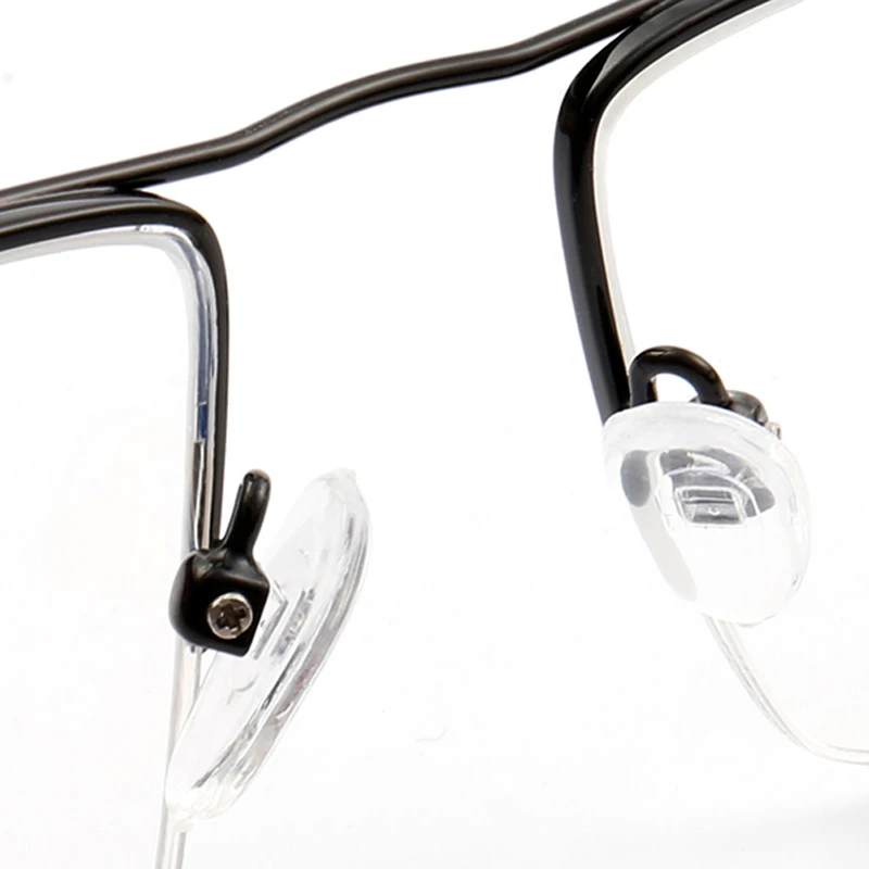 Оптовая продажа металлическая полуоправа для очков Sunny spot анти-синий светильник