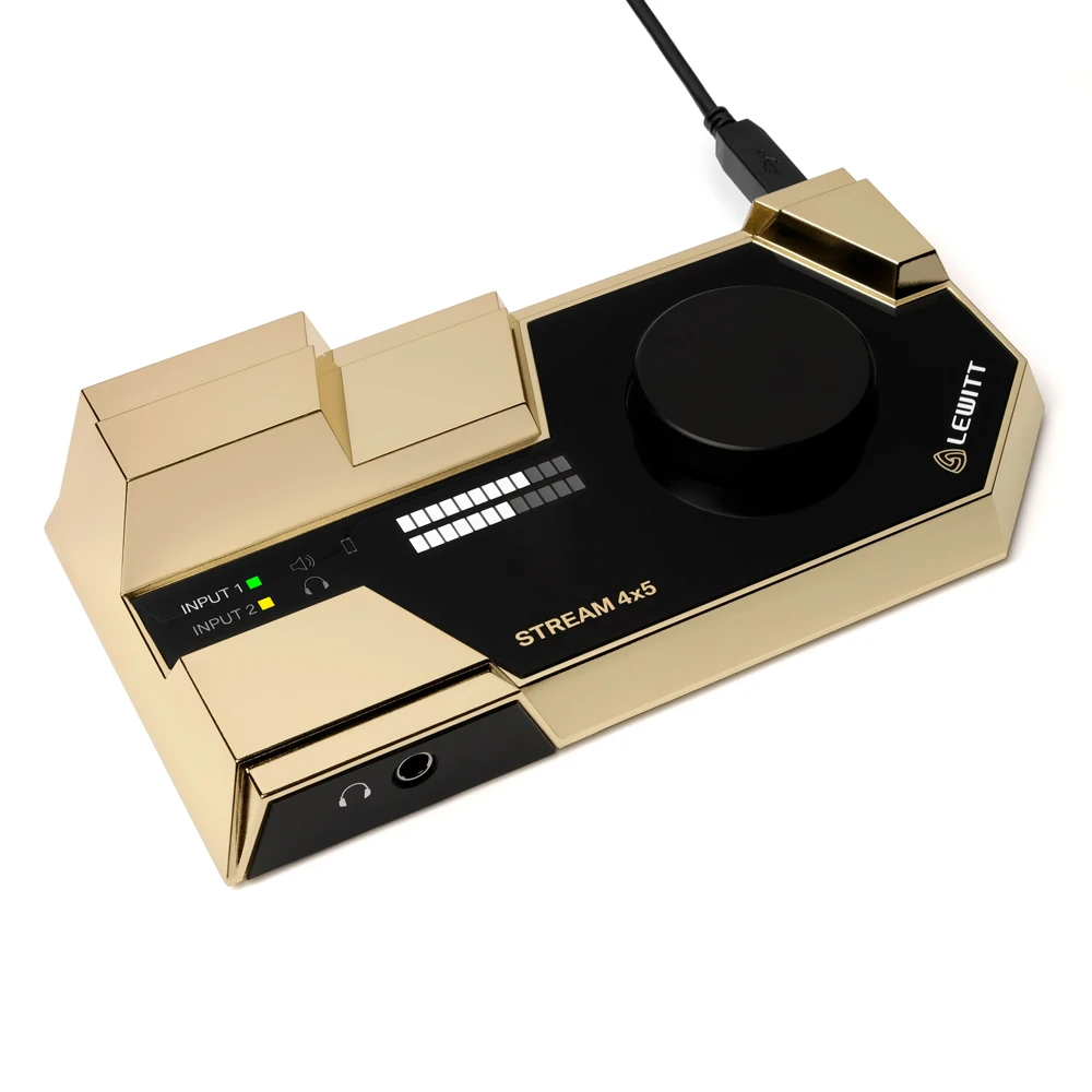 LEWITT STREAM 4x5 Sound Card for microphone Professional recording Live broadcast|Микрофоны| |