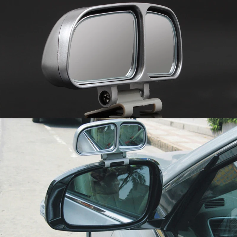 1 Pcs/1 Pair Car Rearview Blind Spot Mirror Double Side Mirrors Adjustable Wide Angle Rear View Accessories | Автомобили и