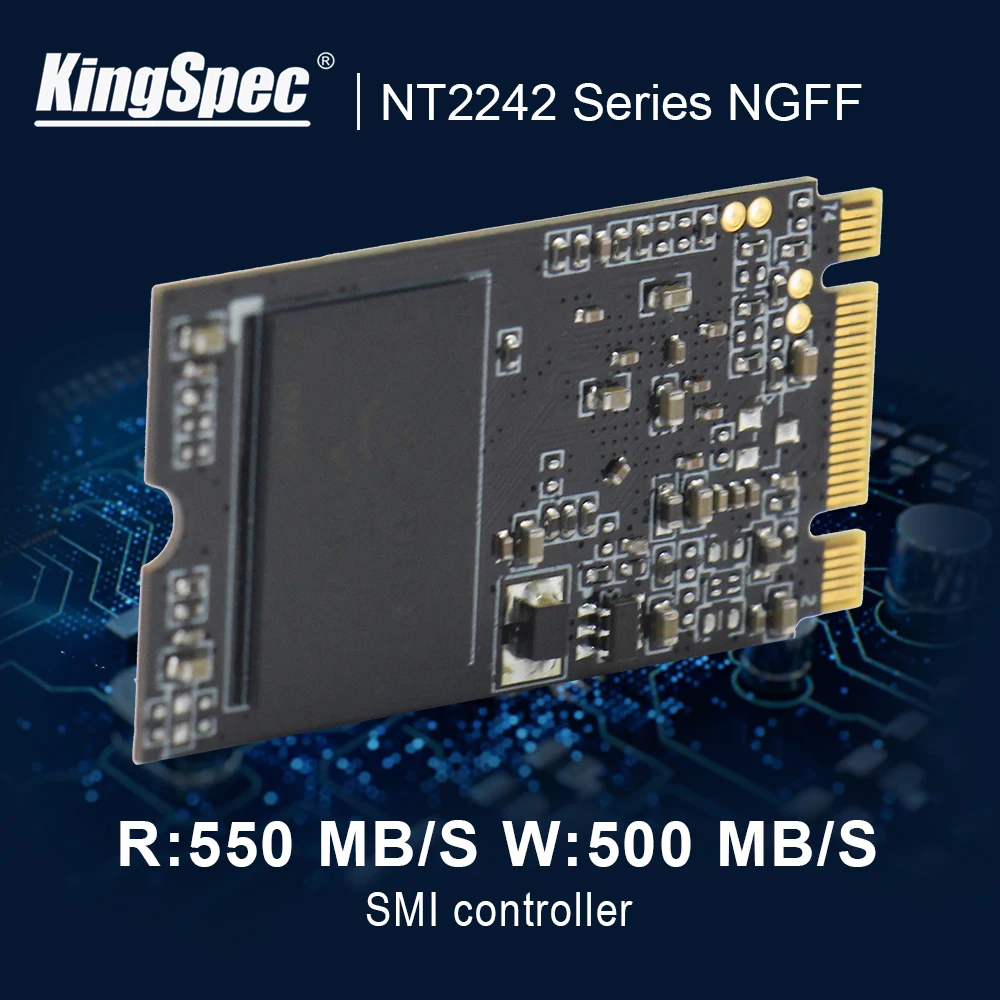 KingSpec hd SSD m2 2242 SATA III m.2 512 ГБ компьютер жесткий диск 500 GB твердотельный накопитель Гб