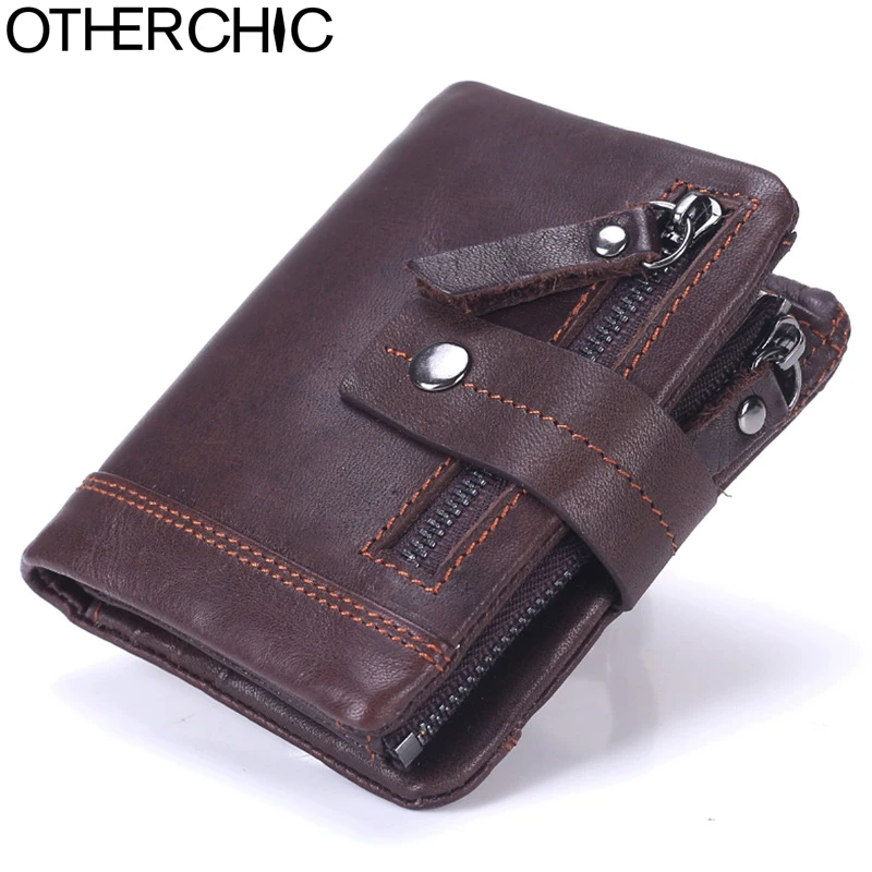 Натуральная Кожа Мягкая Мужчины Короткие Кошельки Кожаный Кошелек Бумажники