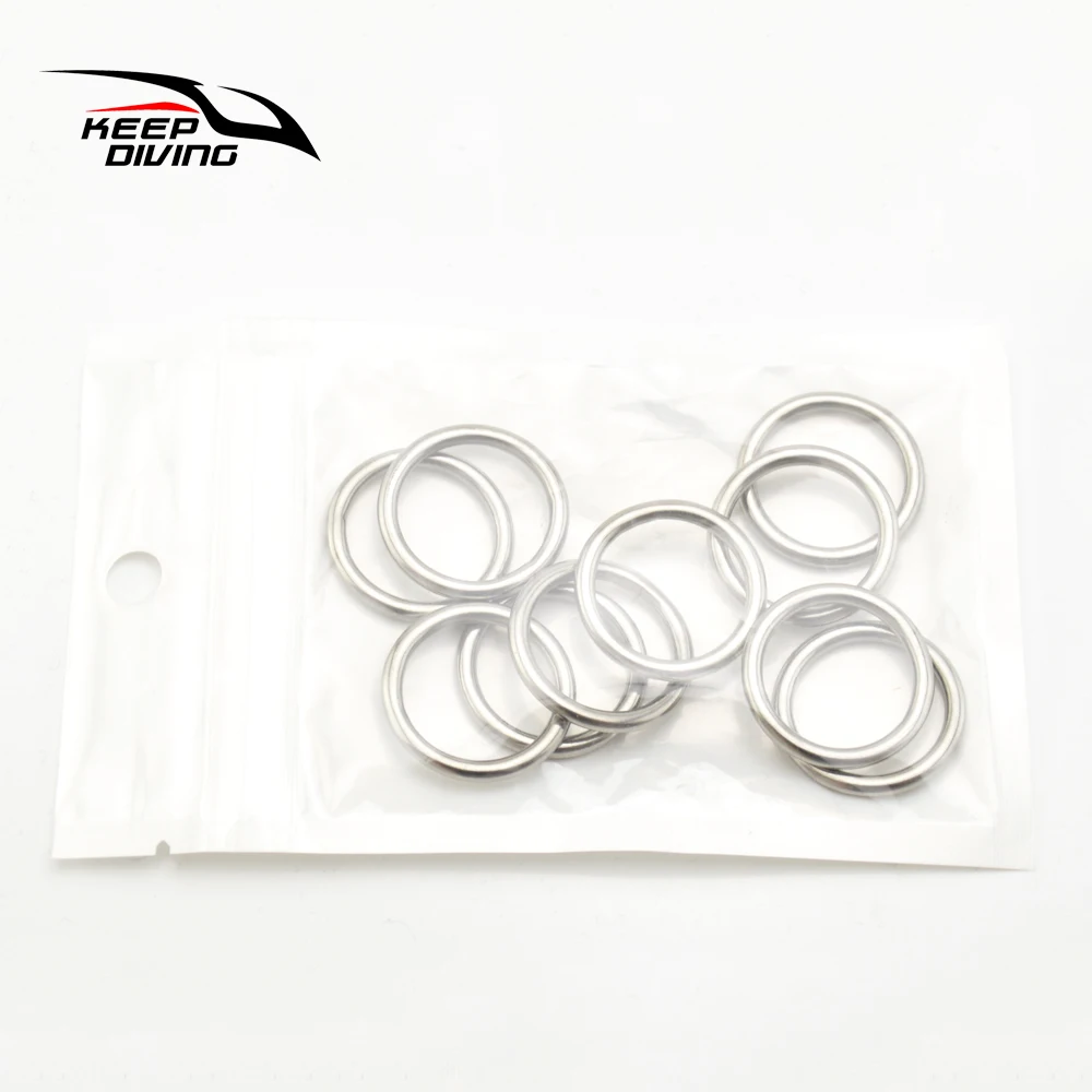 10 шт. сварные круглые кольца из нержавеющей стали 316 20 мм|diving rings|equipment diveequipment welding |