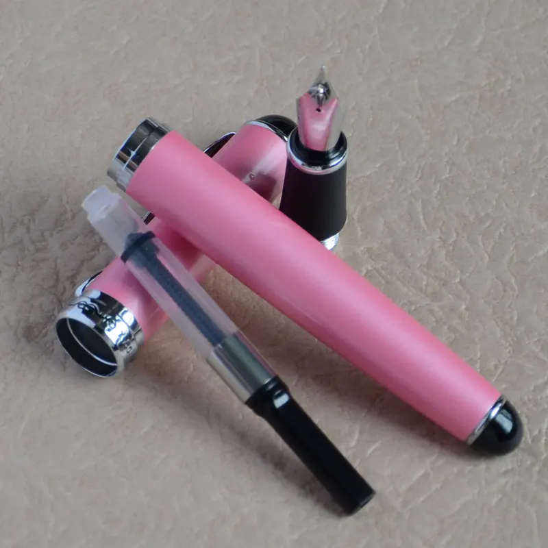 JINHAO X750 Исполнительный розовый перьевая ручка 0 7 мм Средний наконечник