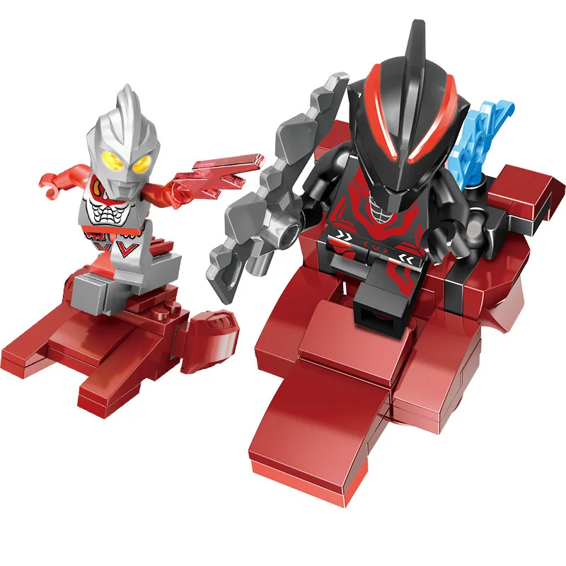 M78 Горячие Legoings Супер Герои ультра 8 в 1 Робот Монстр гигантский Spark Lence Tiga Ultraman