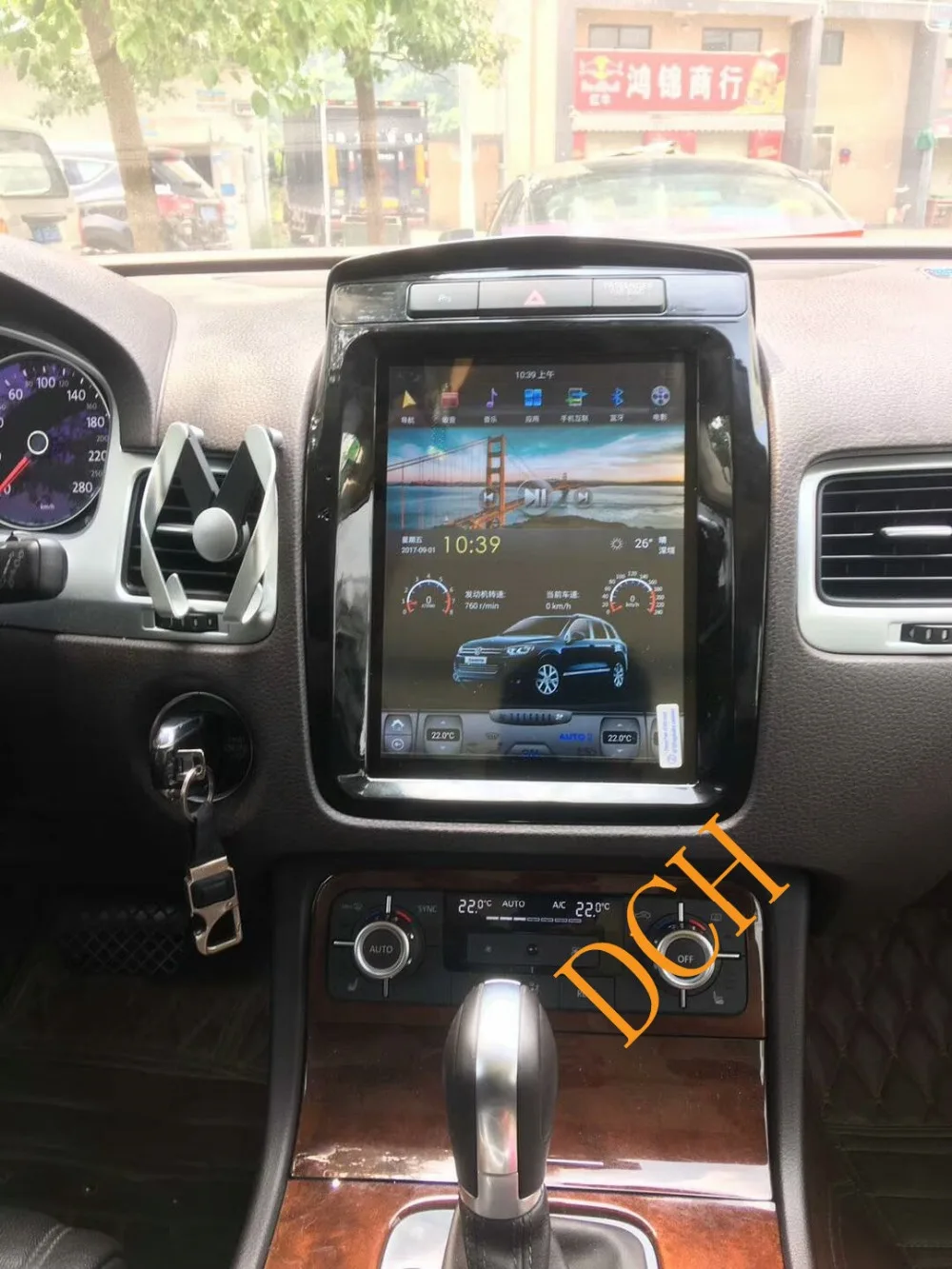 10,4 ''Тесла стиль Android 8,1 Авто DVD gps навигация для Volkswagen touare-g 2010- PX6 CARPLAY Радио Стерео ips авто