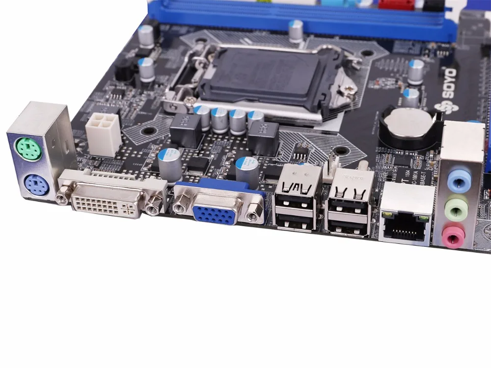 

Used,SY-H91+ all solid version of the 1150-pin mini-board motherboard H81,100% tested good